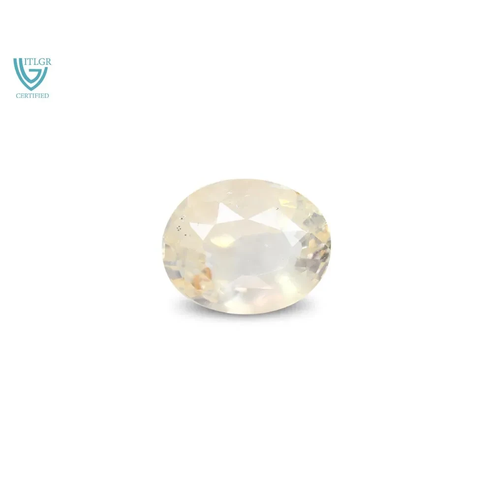 Yellow Sapphire (Pukhraj) - 4.48 Carat
