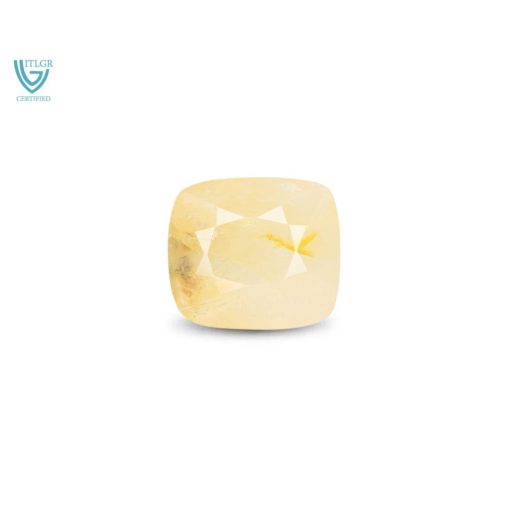 Yellow Sapphire (Pukhraj) - 4.49 Carat