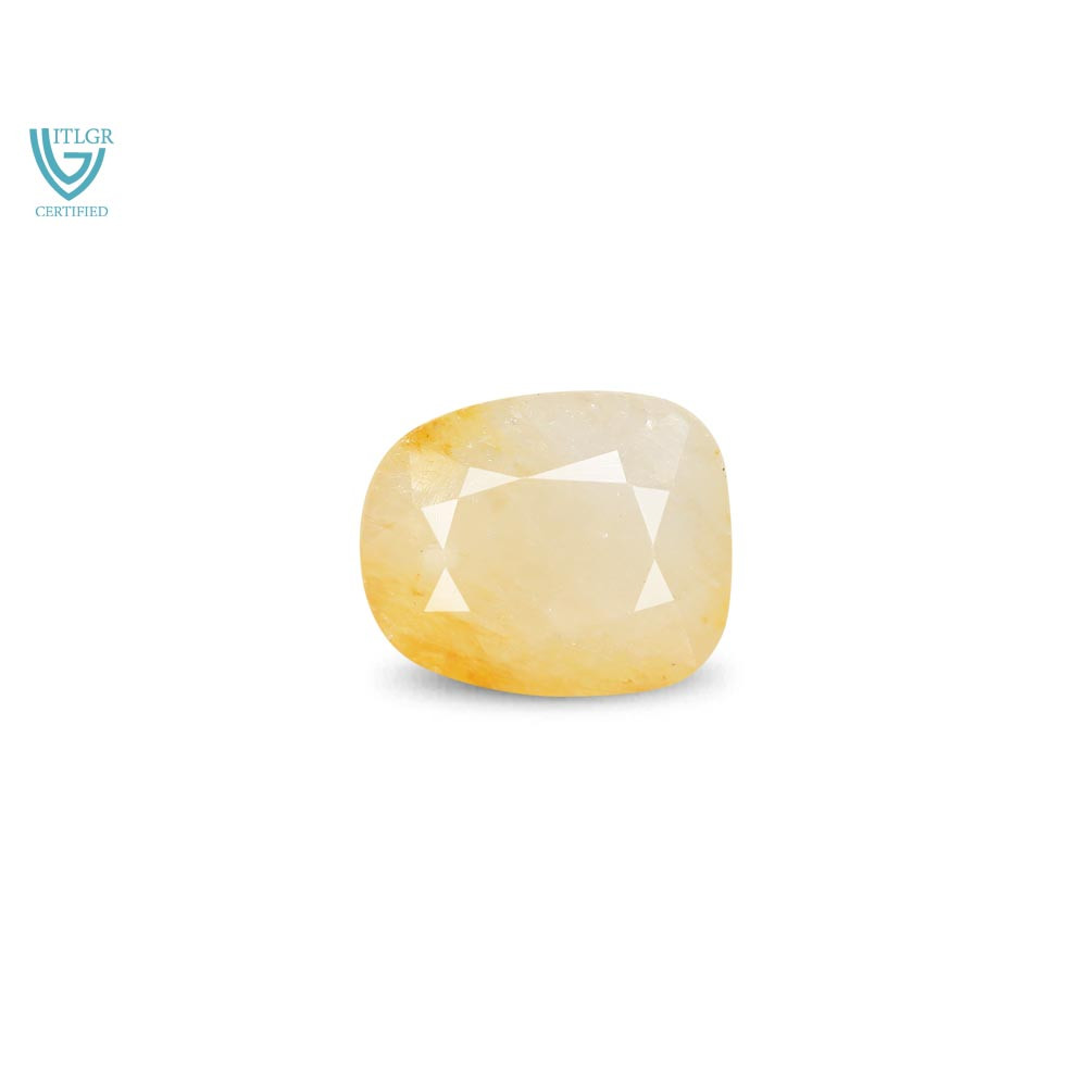 Yellow Sapphire (Pukhraj) - 4.67 Carat