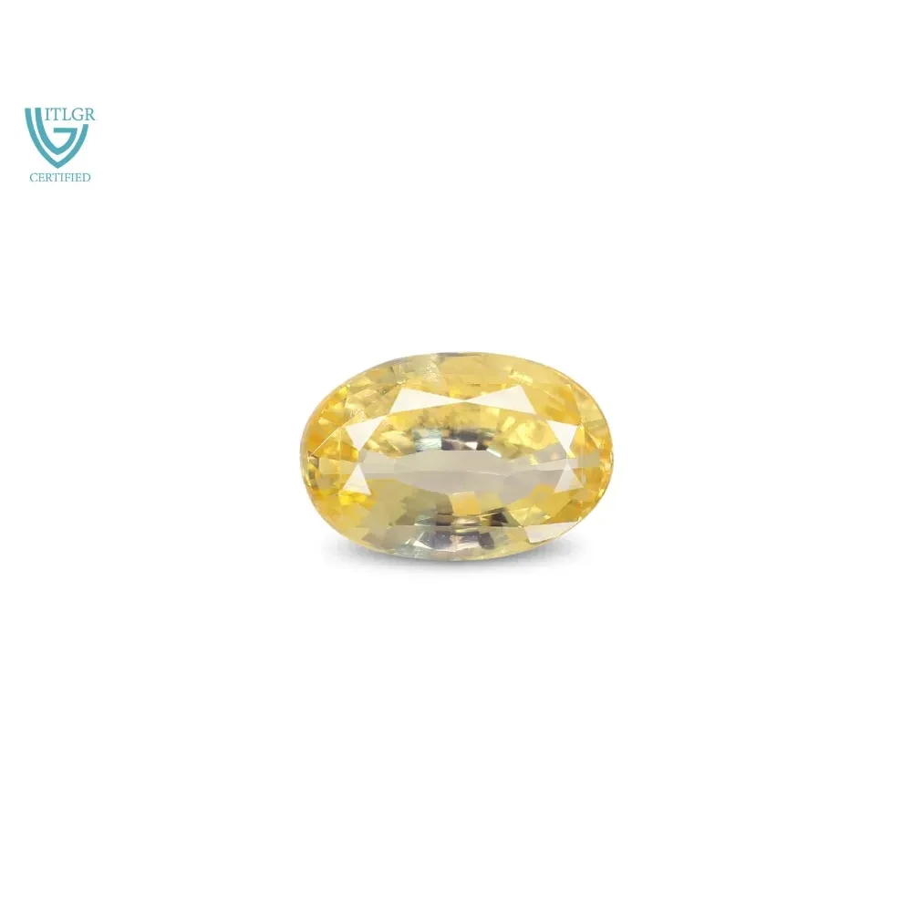 Yellow Sapphire (Pukhraj) - 4.74 Carat