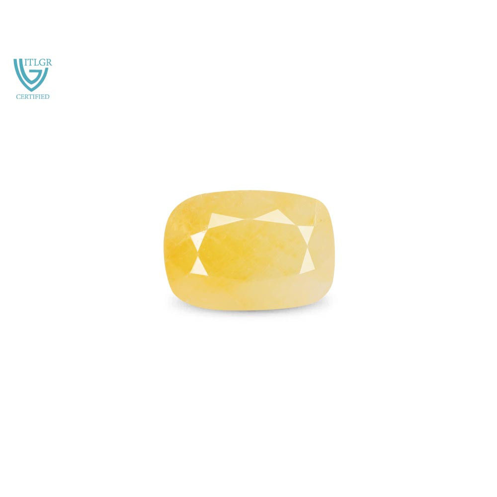 Yellow Sapphire (Pukhraj) - 4.76 Carat