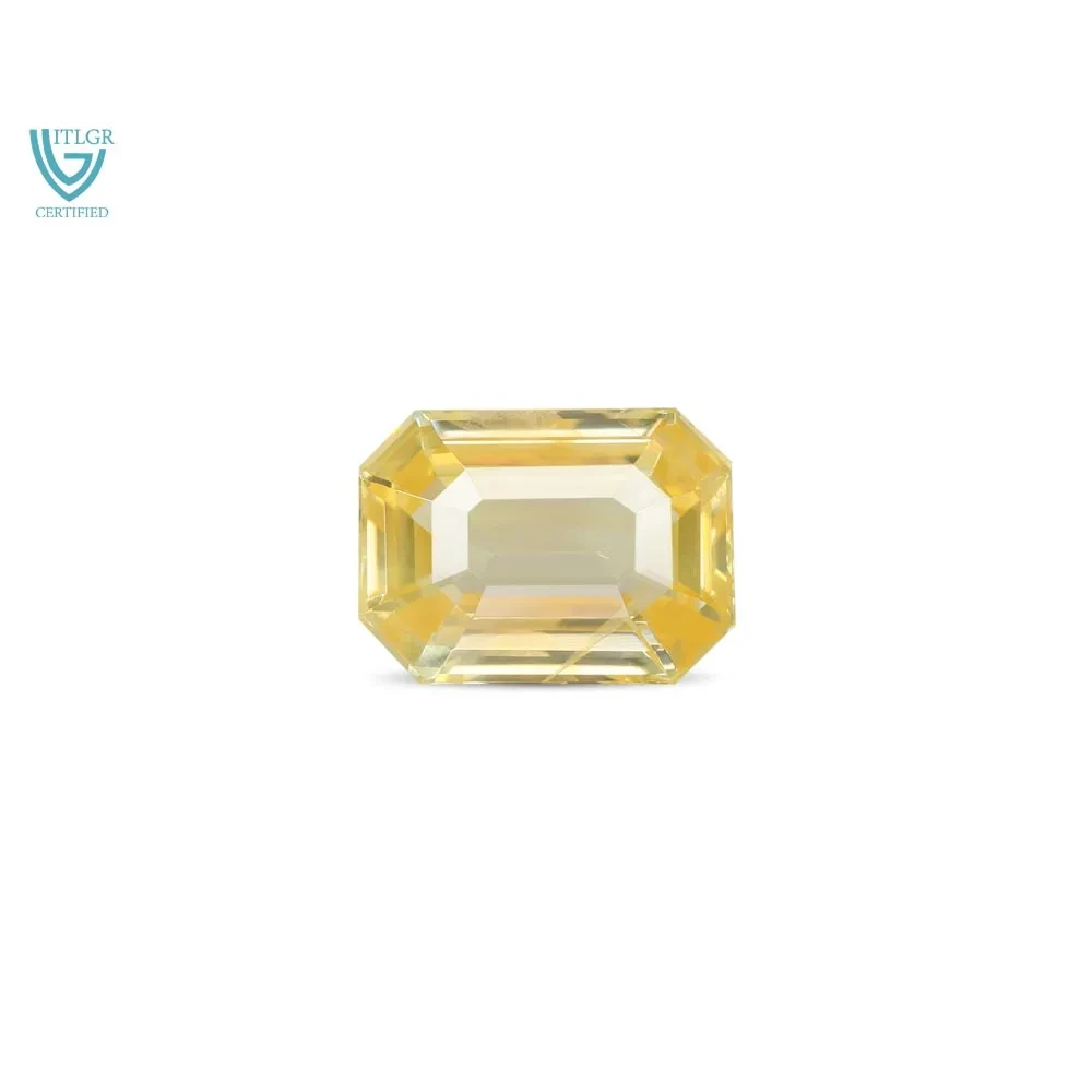 Yellow Sapphire (Pukhraj) - 4.77 Carat