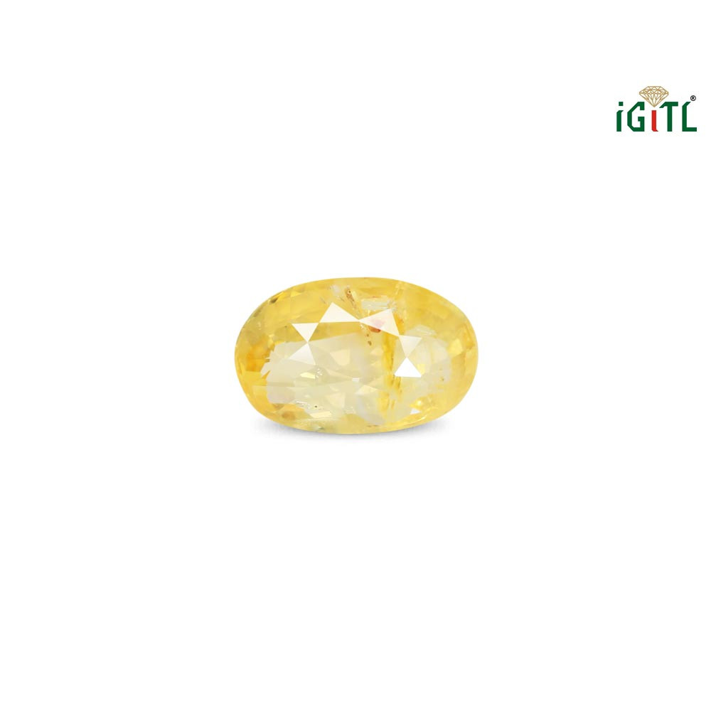 Yellow Sapphire (Pukhraj) - 4.79 Carat