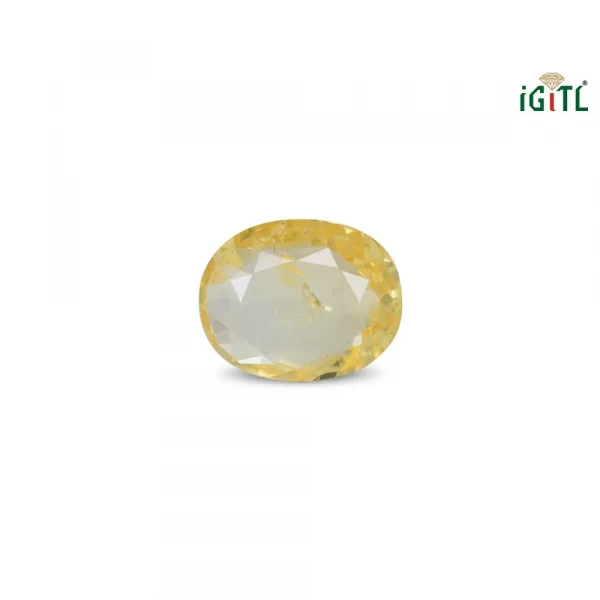 Yellow Sapphire (Pukhraj) - 4.88 Carat