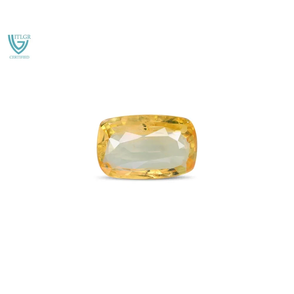 Yellow Sapphire (Pukhraj) - 4.92 Carat