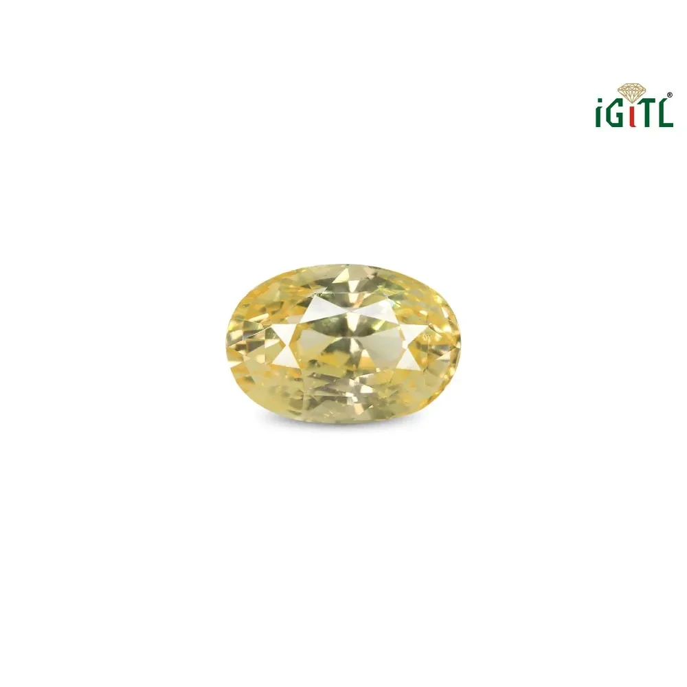 Yellow Sapphire (Pukhraj) - 5 Carat