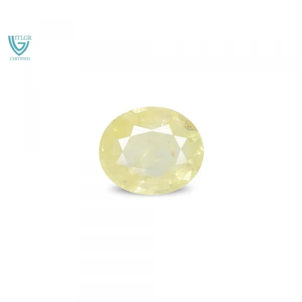 Yellow Sapphire (Pukhraj) - 5.01 Carat