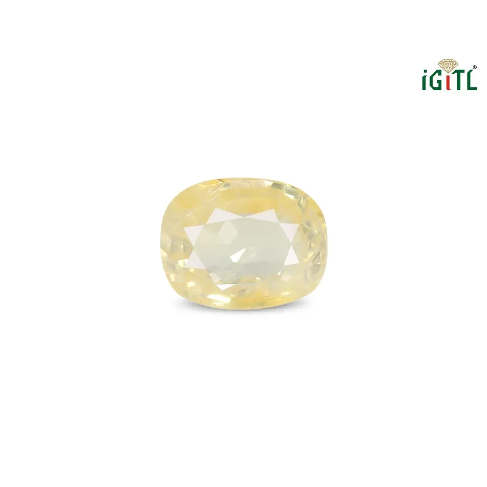 Yellow Sapphire (Pukhraj) - 5.04 Carat