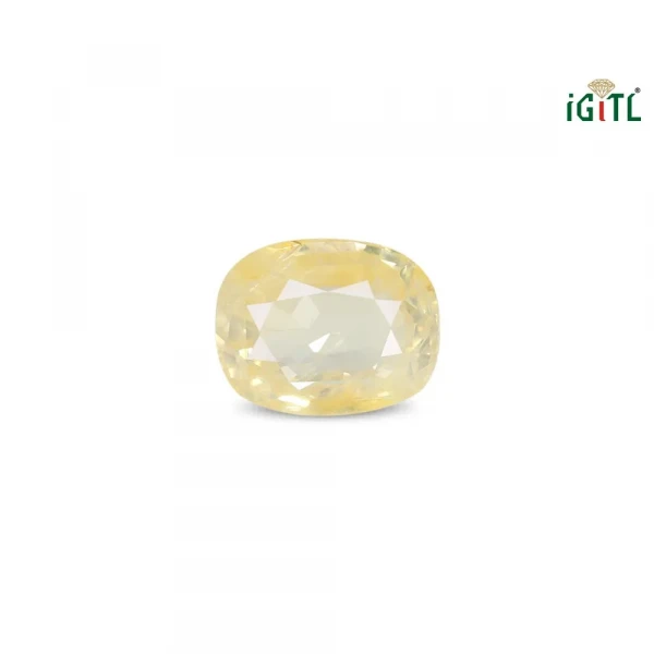 Yellow Sapphire (Pukhraj) - 5.04 Carat