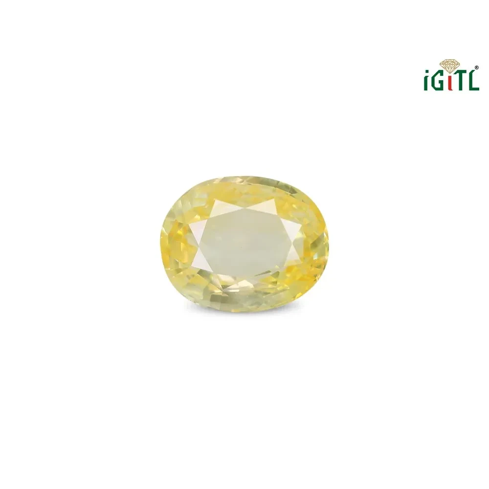 Yellow Sapphire (Pukhraj) - 5.04 Carat