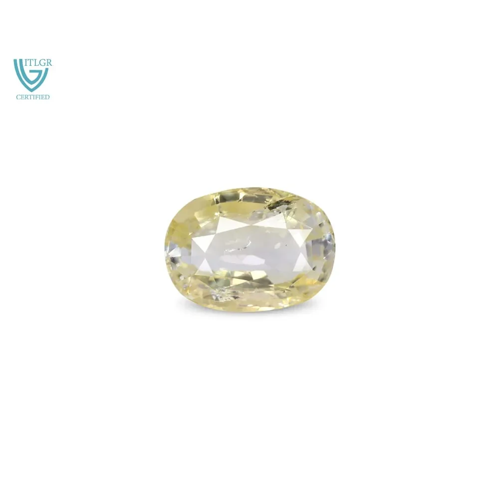 Yellow Sapphire (Pukhraj) - 5.05 Carat
