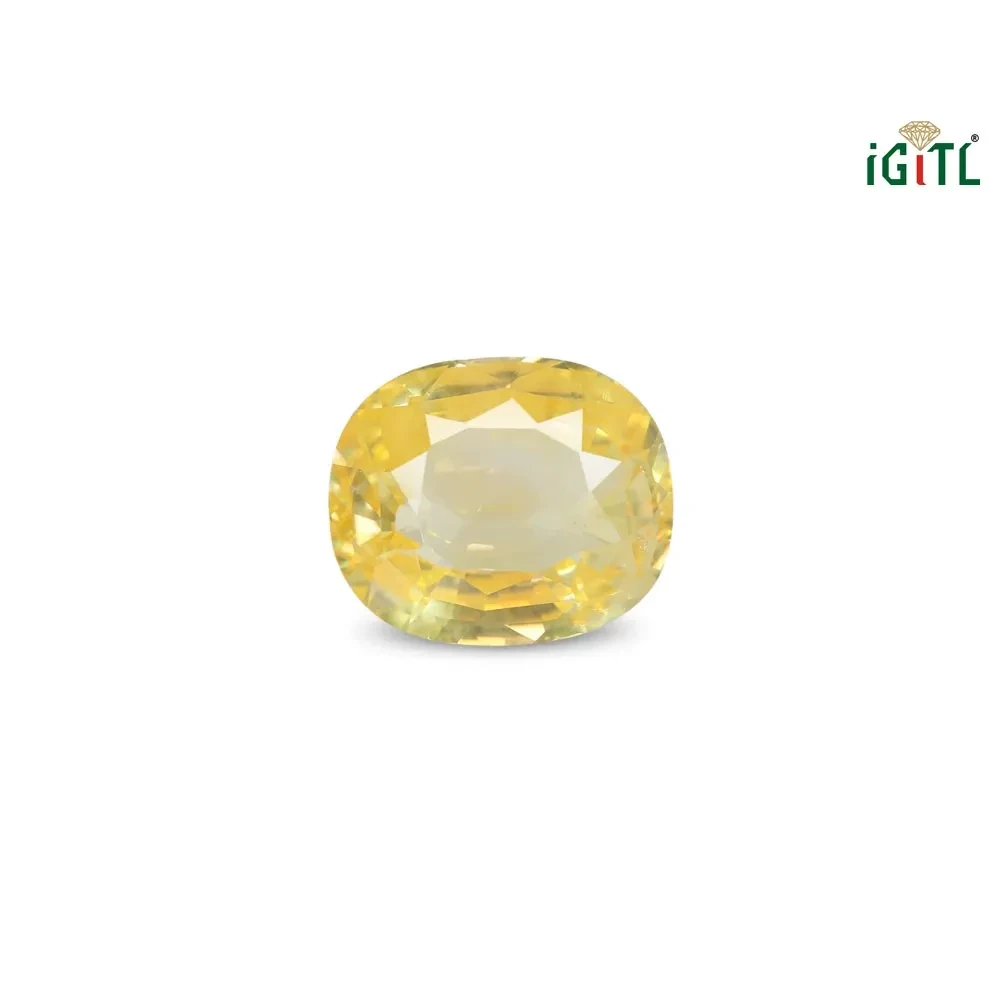 Yellow Sapphire (Pukhraj) - 5.05 Carat