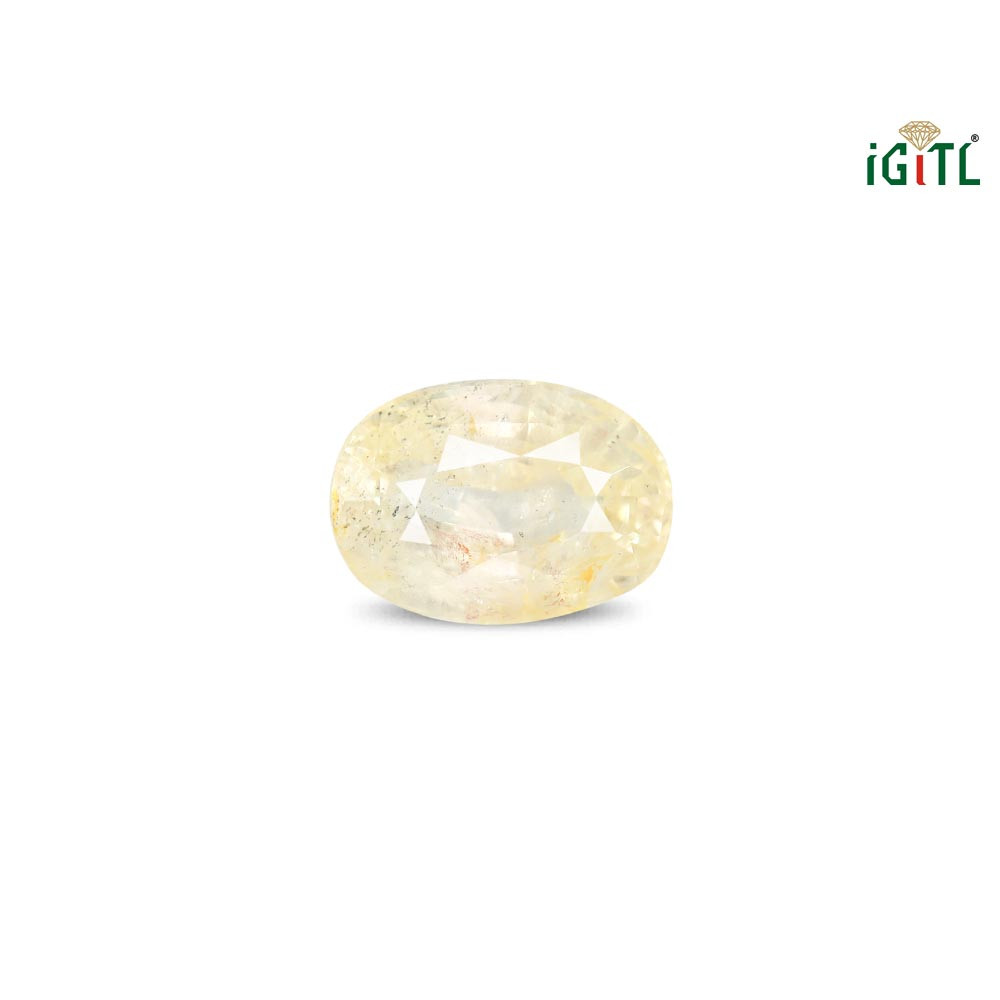 Yellow Sapphire (Pukhraj) - 5.06 Carat