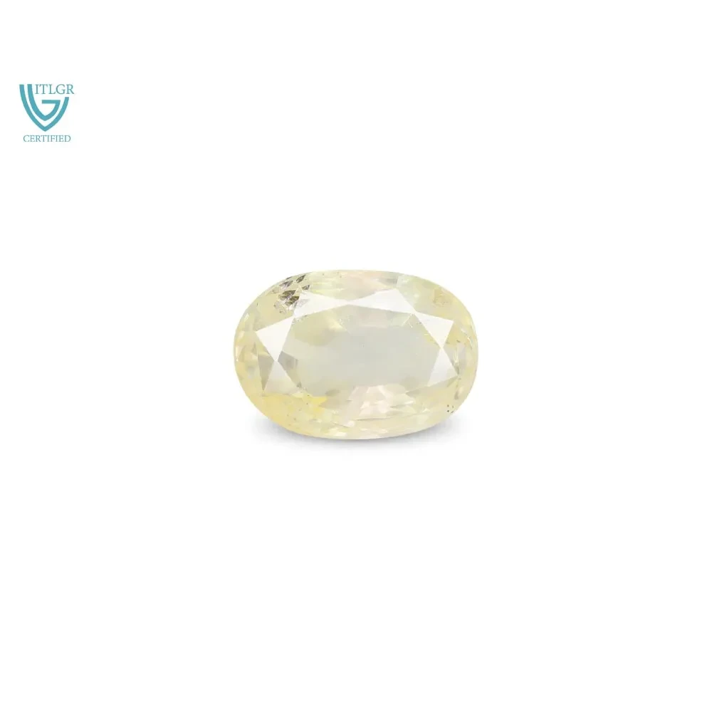 Yellow Sapphire (Pukhraj) - 5.1 Carat