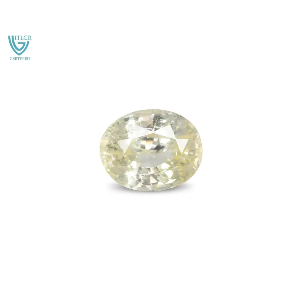 Yellow Sapphire (Pukhraj) - 5.25 Carat