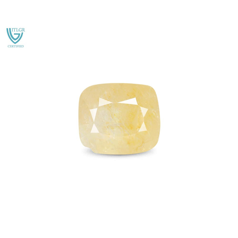 Yellow Sapphire (Pukhraj) - 5.3 Carat