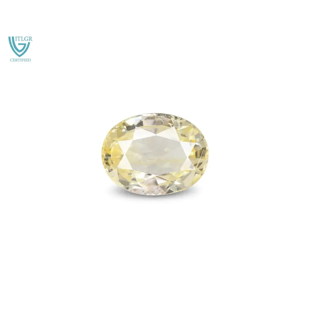 Yellow Sapphire (Pukhraj) - 5.43 Carat
