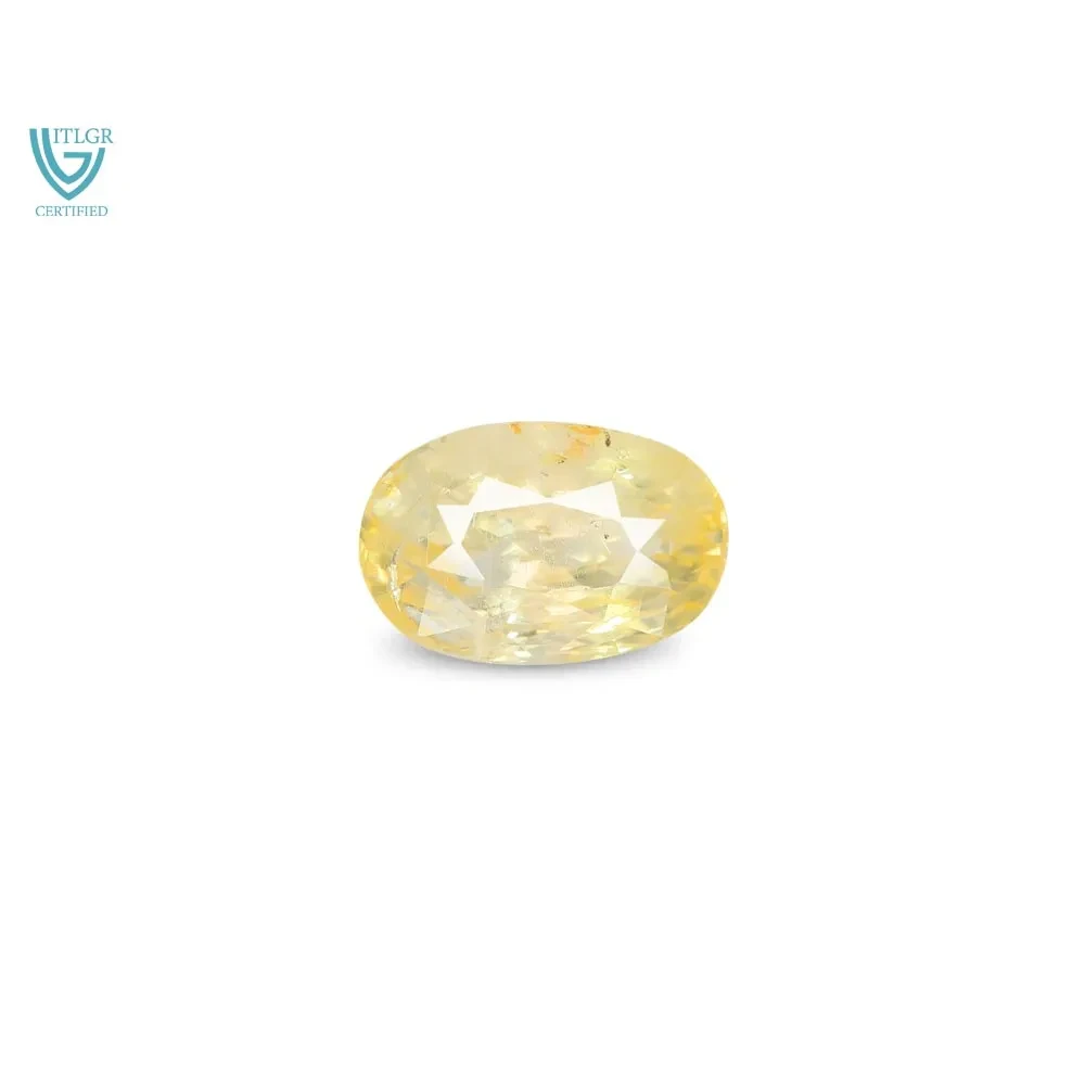 Yellow Sapphire (Pukhraj) - 5.45 Carat