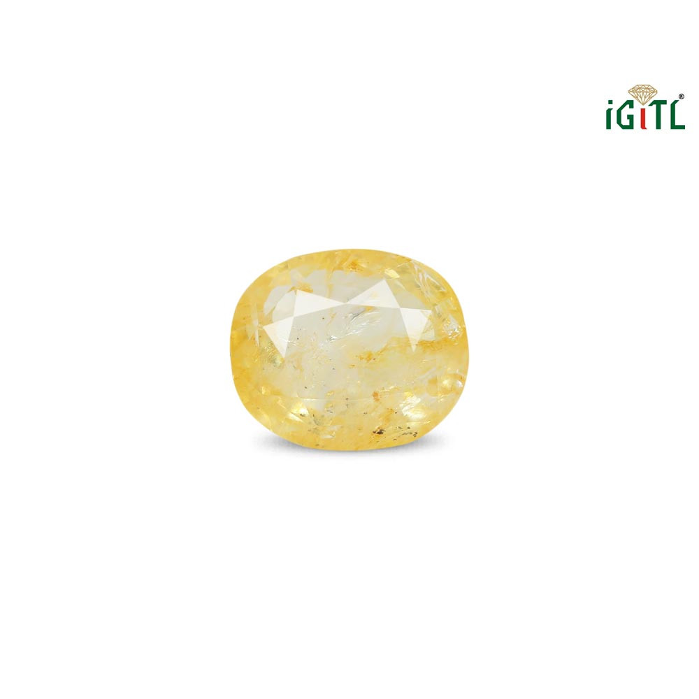 Yellow Sapphire (Pukhraj) - 5.54 Carat