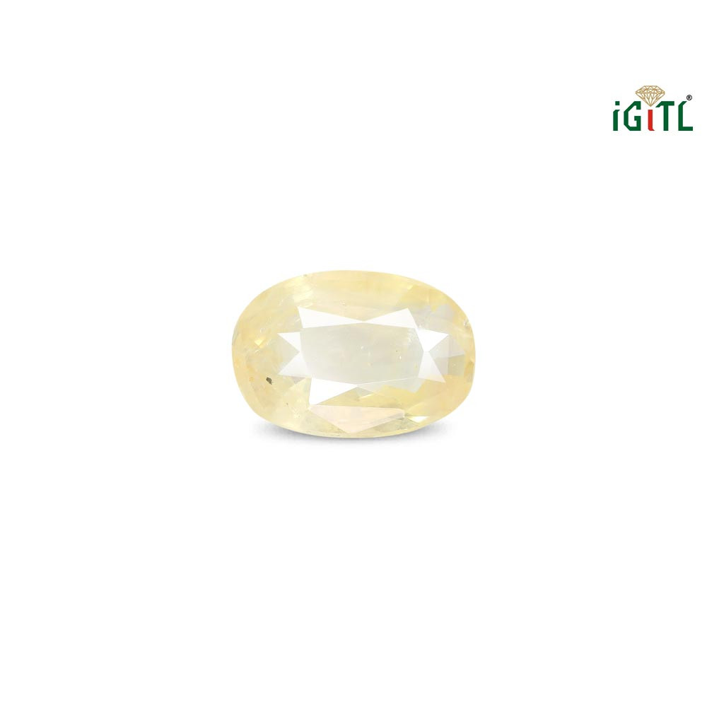 Yellow Sapphire (Pukhraj) - 5.72 Carat