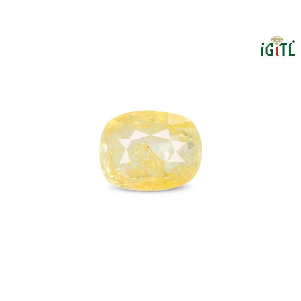 Yellow Sapphire (Pukhraj) - 5.76 Carat