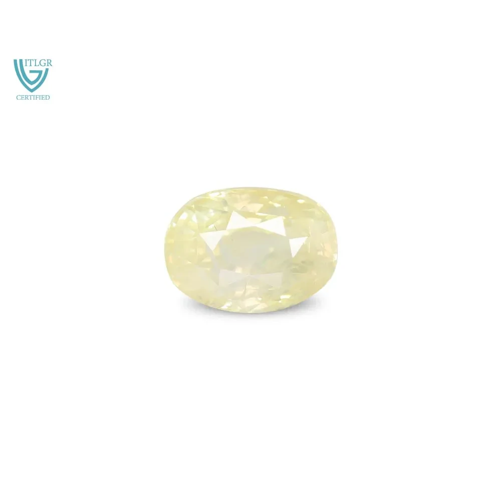 Yellow Sapphire (Pukhraj) - 5.86 Carat