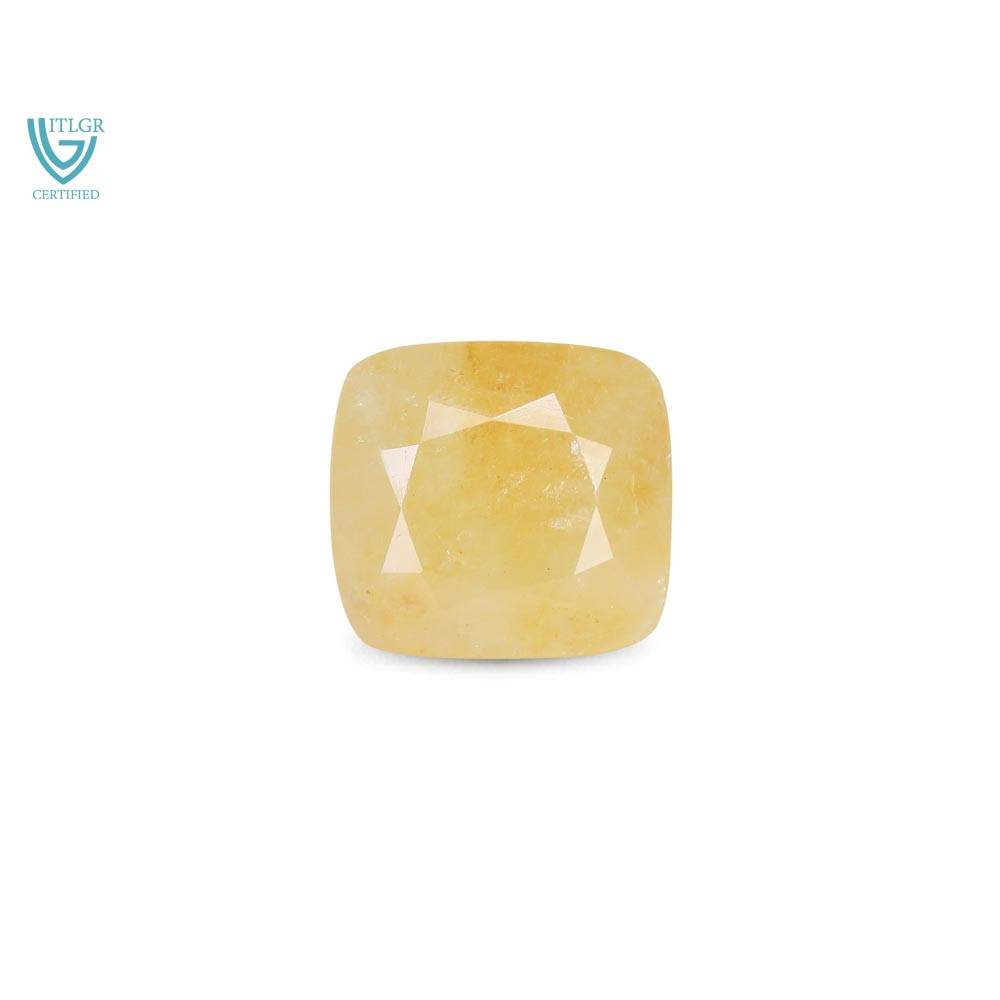 Yellow Sapphire (Pukhraj) - 5.86 Carat