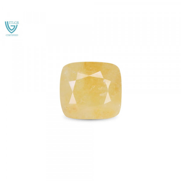 Yellow Sapphire (Pukhraj) - 5.86 Carat
