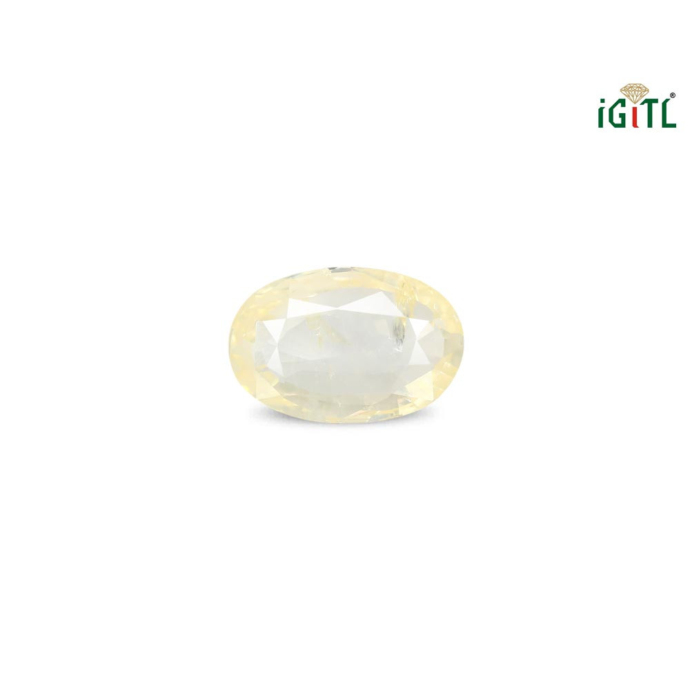 Yellow Sapphire (Pukhraj) - 5.87 Carat