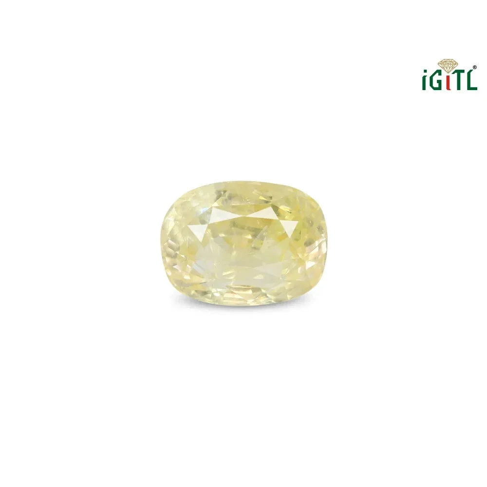 Yellow Sapphire (Pukhraj) - 5.88 Carat