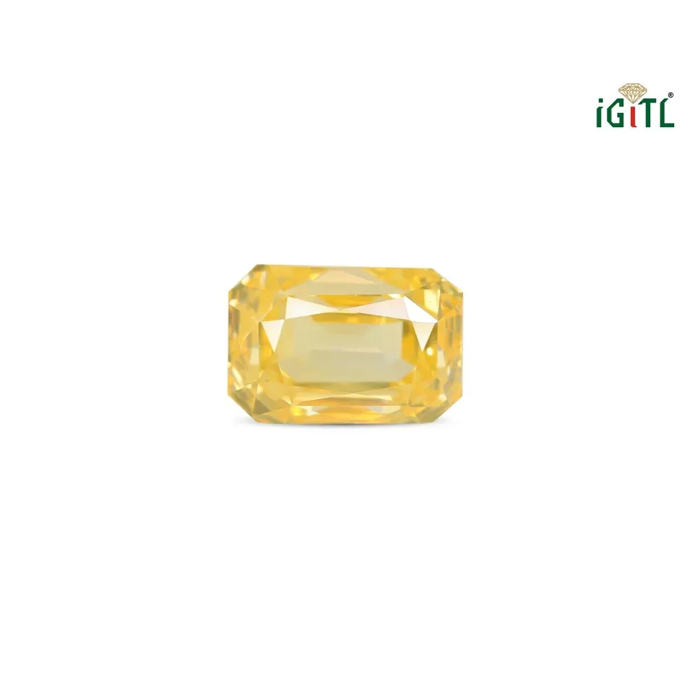 Yellow Sapphire (Pukhraj) - 5.89 Carat