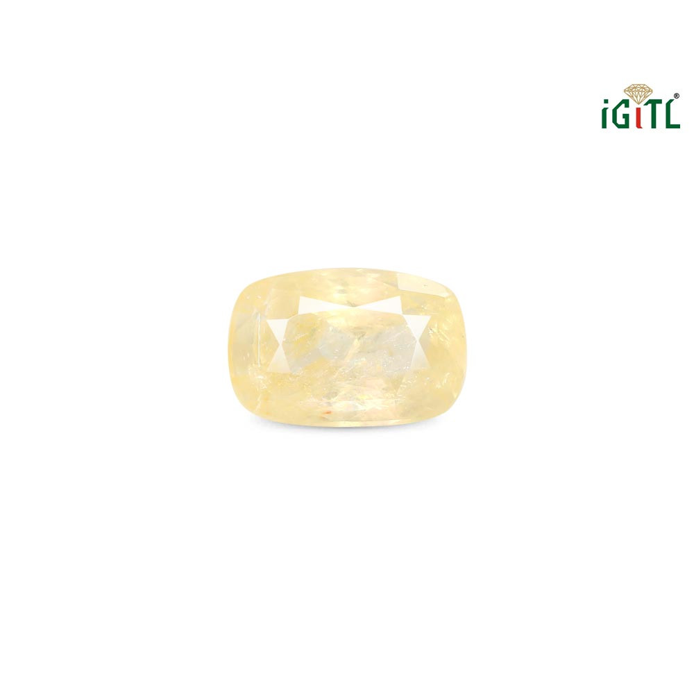 Yellow Sapphire (Pukhraj) - 5.89 Carat
