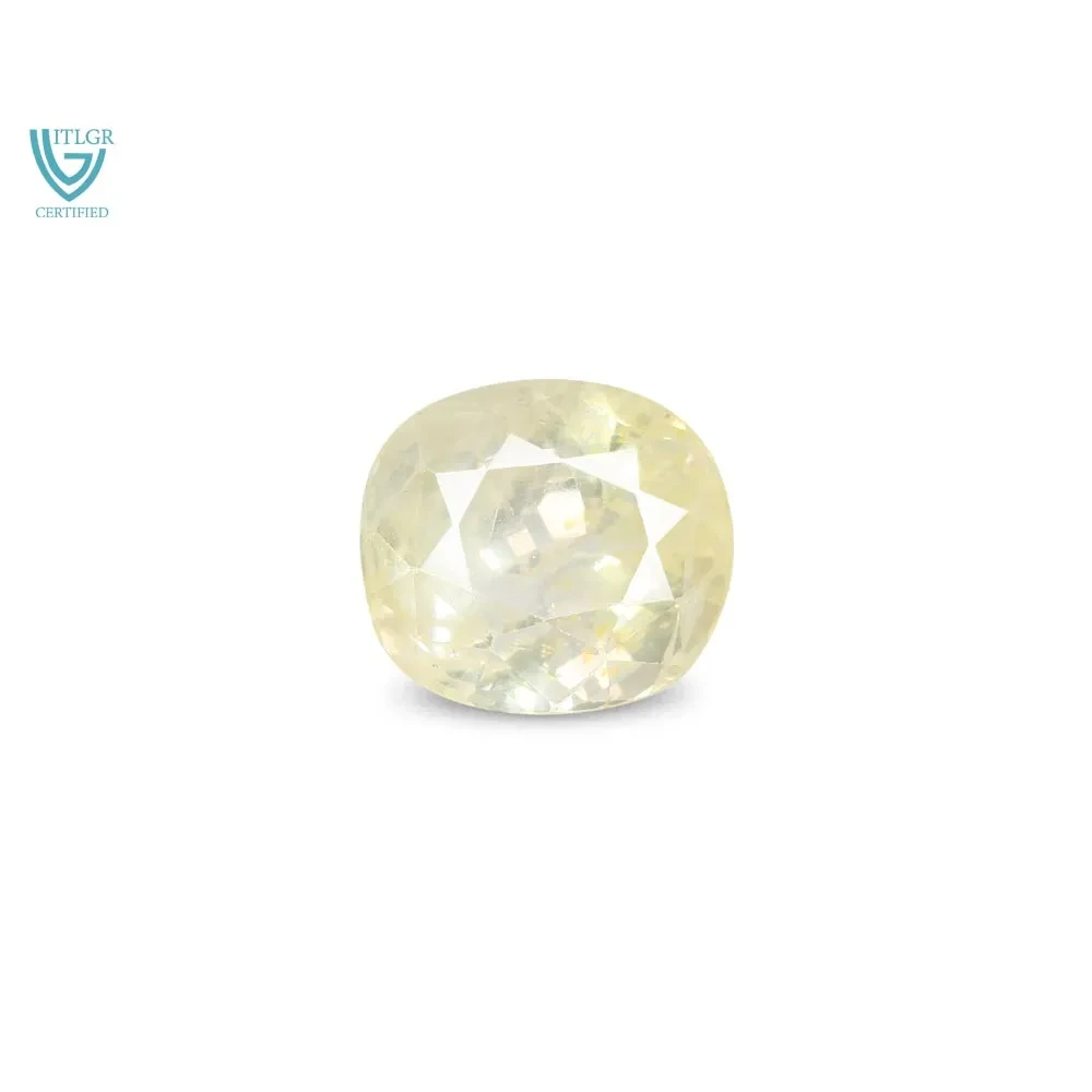 Yellow Sapphire (Pukhraj) - 6 Carat