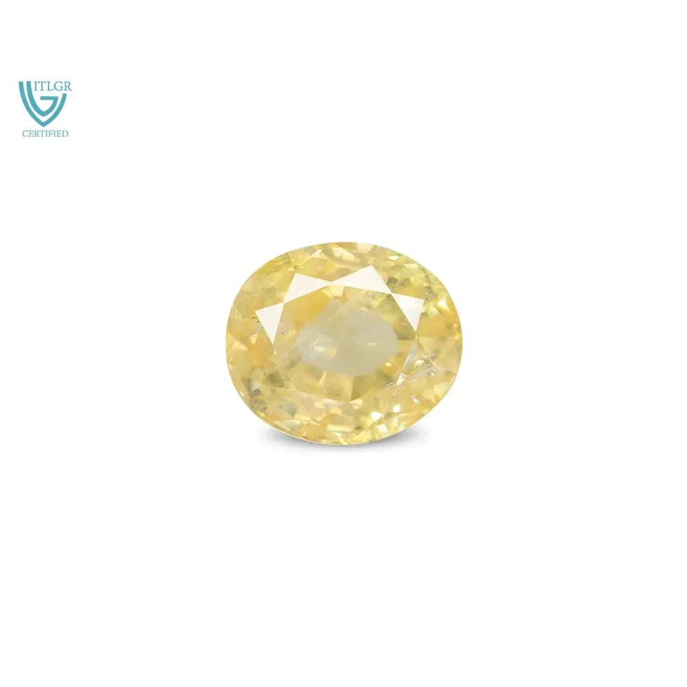 Yellow Sapphire (Pukhraj) - 6.01 Carat