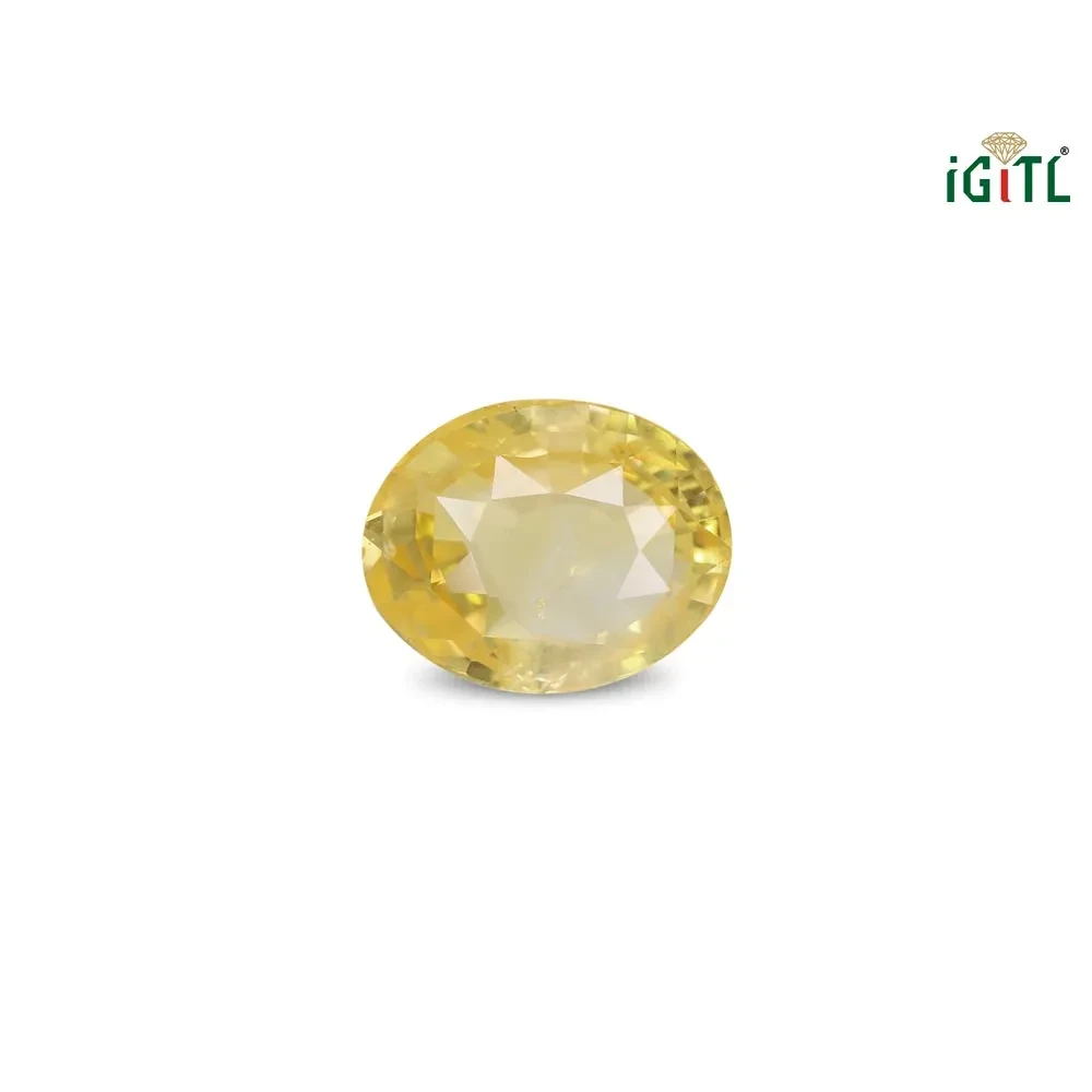 Yellow Sapphire (Pukhraj) - 6.06 Carat