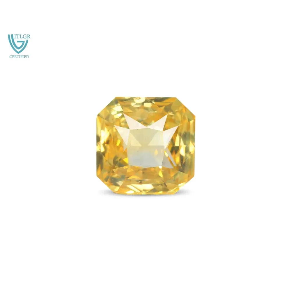Yellow Sapphire (Pukhraj) - 6.08 Carat