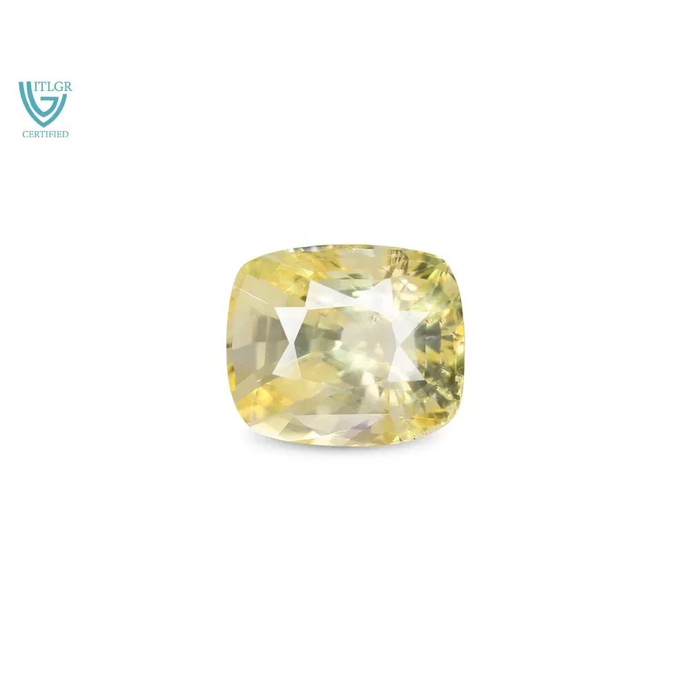 Yellow Sapphire (Pukhraj) - 6.11 Carat