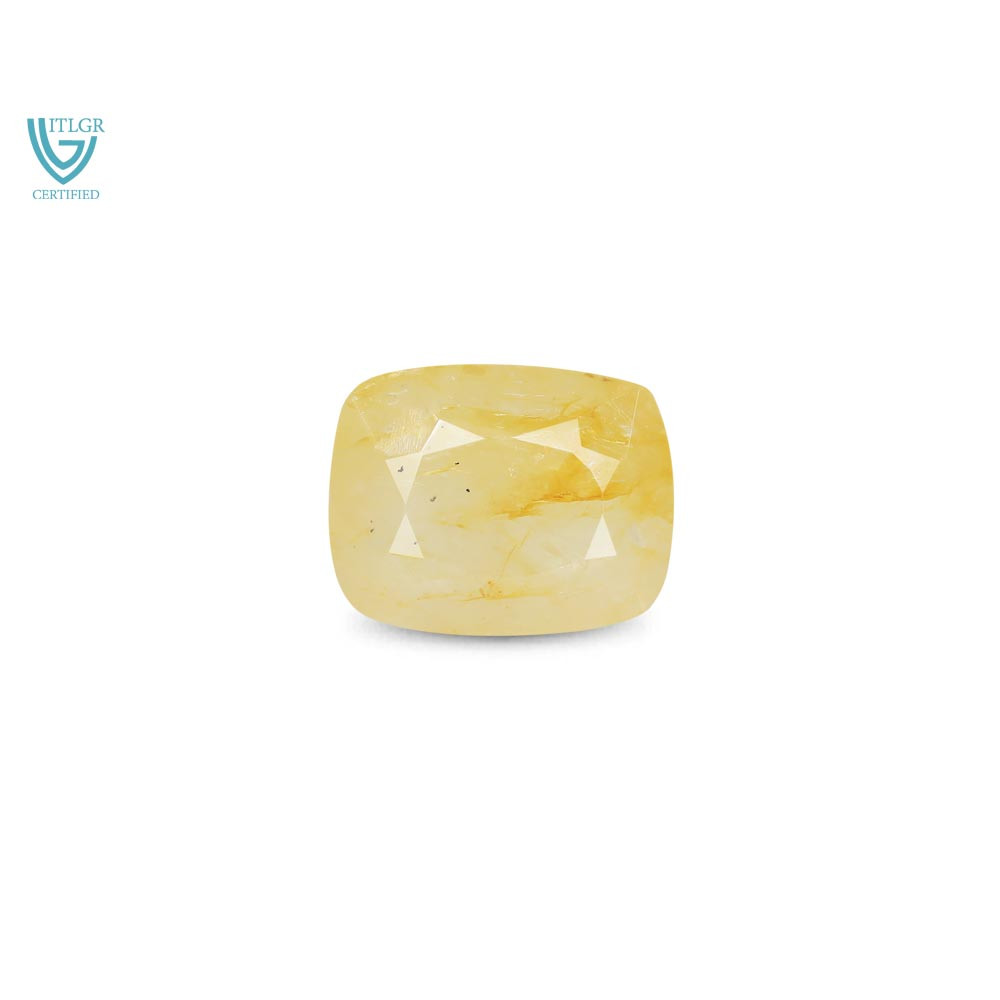 Yellow Sapphire (Pukhraj) - 6.16 Carat