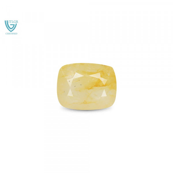 Yellow Sapphire (Pukhraj) - 6.16 Carat