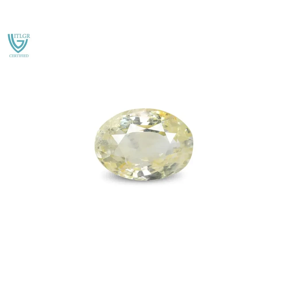Yellow Sapphire (Pukhraj) - 6.21 Carat