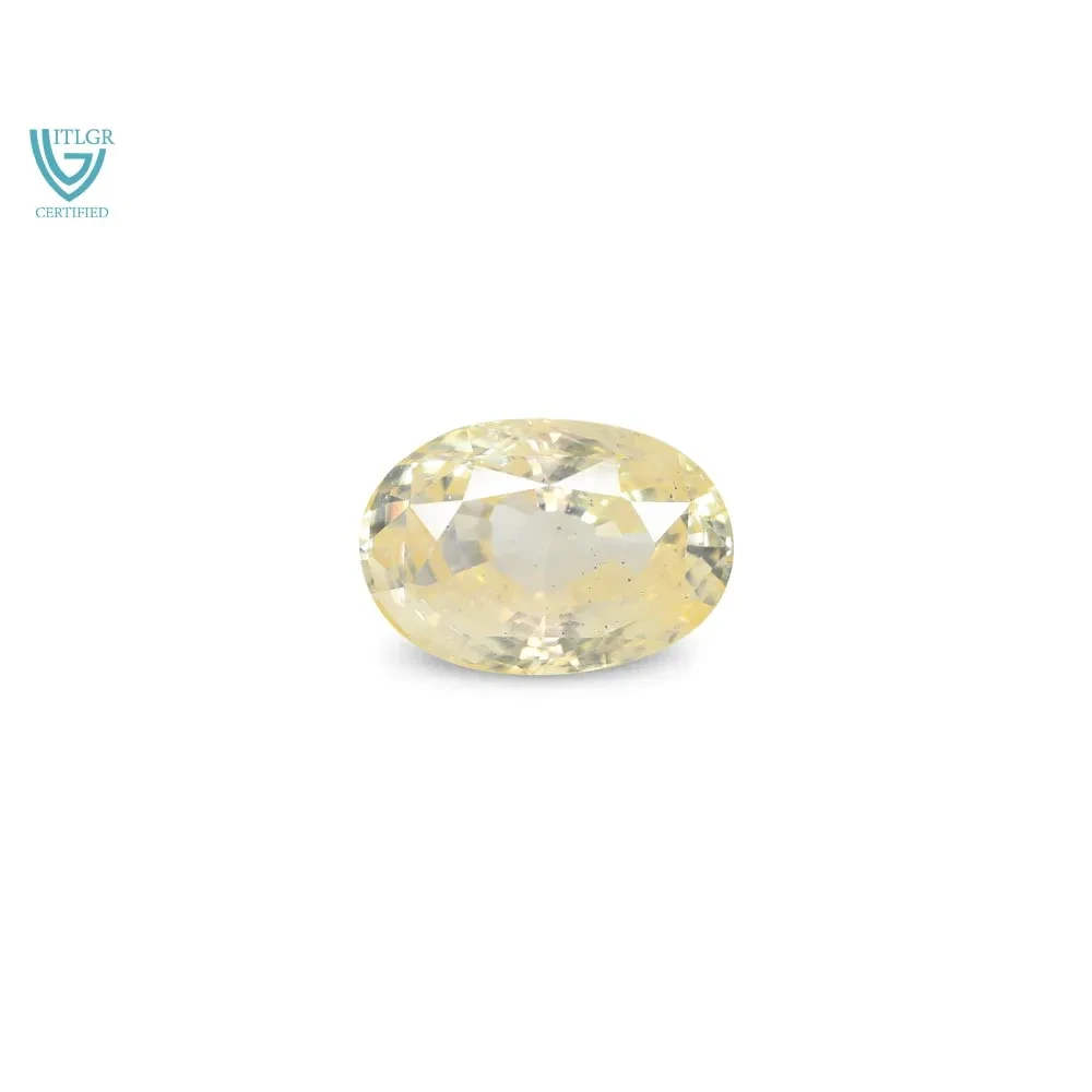 Yellow Sapphire (Pukhraj) - 6.25 Carat