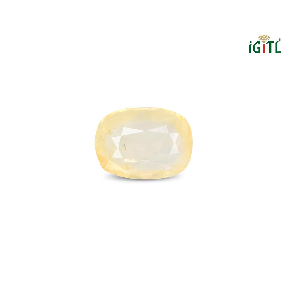 Yellow Sapphire (Pukhraj) - 6.31 Carat