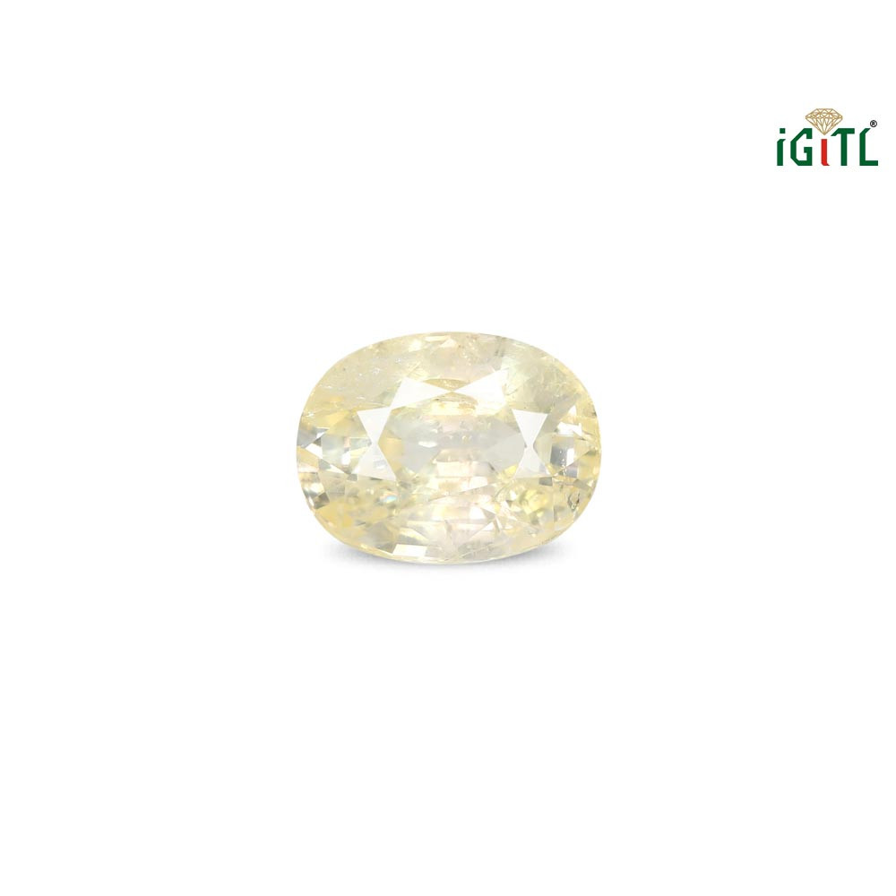 Yellow Sapphire (Pukhraj) - 6.31 Carat