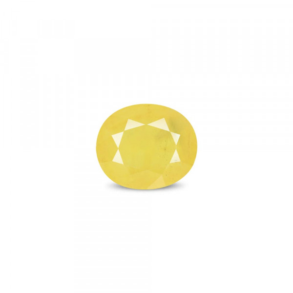 Yellow Sapphire (Pukhraj) - 6.41 Carat