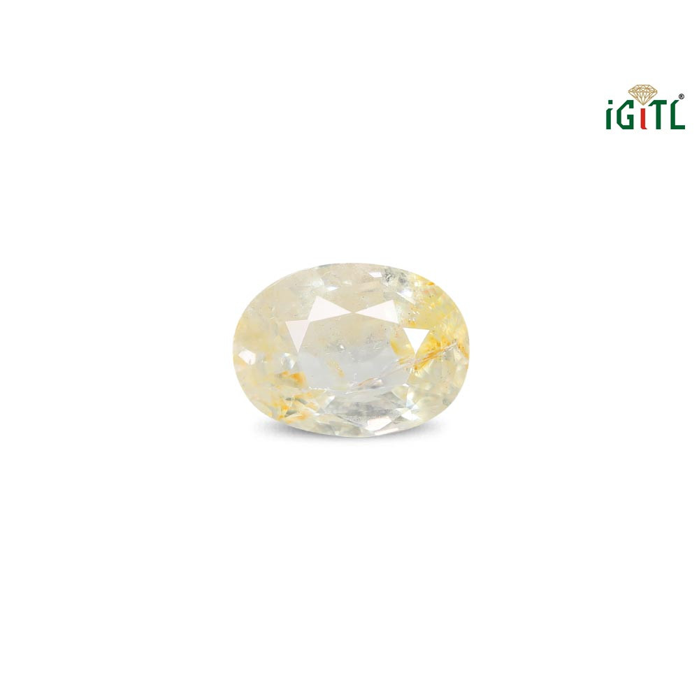 Yellow Sapphire (Pukhraj) - 6.43 Carat