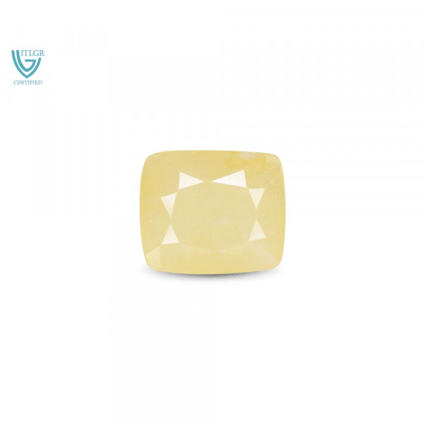 Yellow Sapphire (Pukhraj) - 6.43 Carat