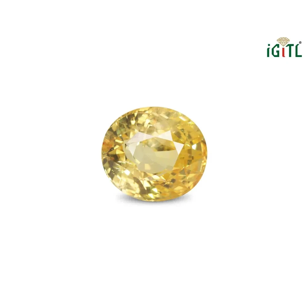 Yellow Sapphire (Pukhraj) - 6.49 Carat