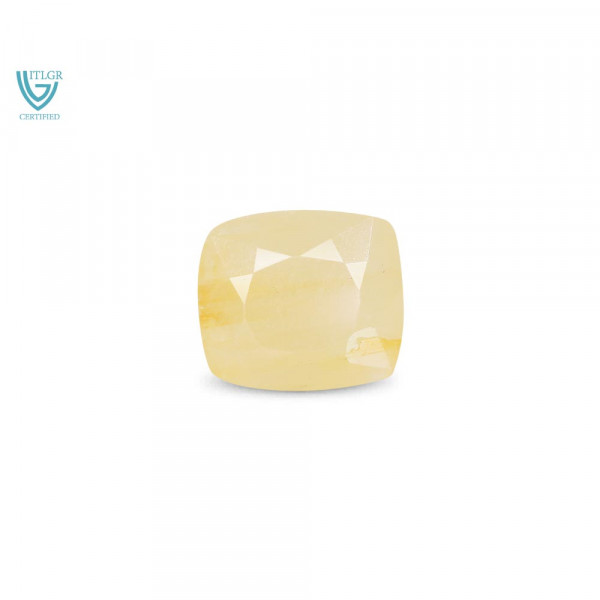 Yellow Sapphire (Pukhraj) - 6.49 Carat