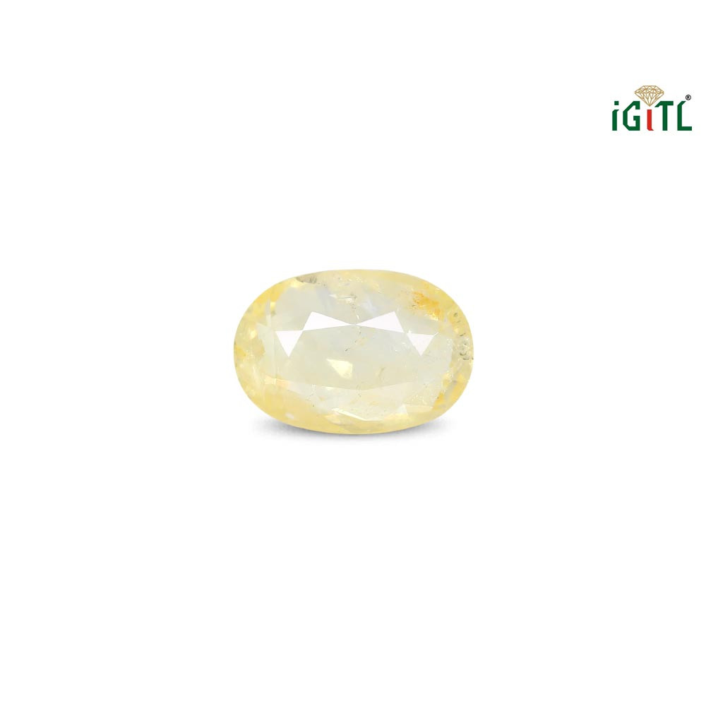 Yellow Sapphire (Pukhraj) - 6.5 Carat