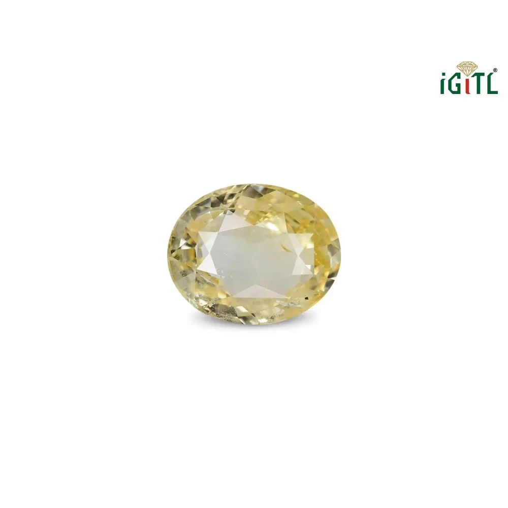 Yellow Sapphire (Pukhraj) - 6.52 Carat